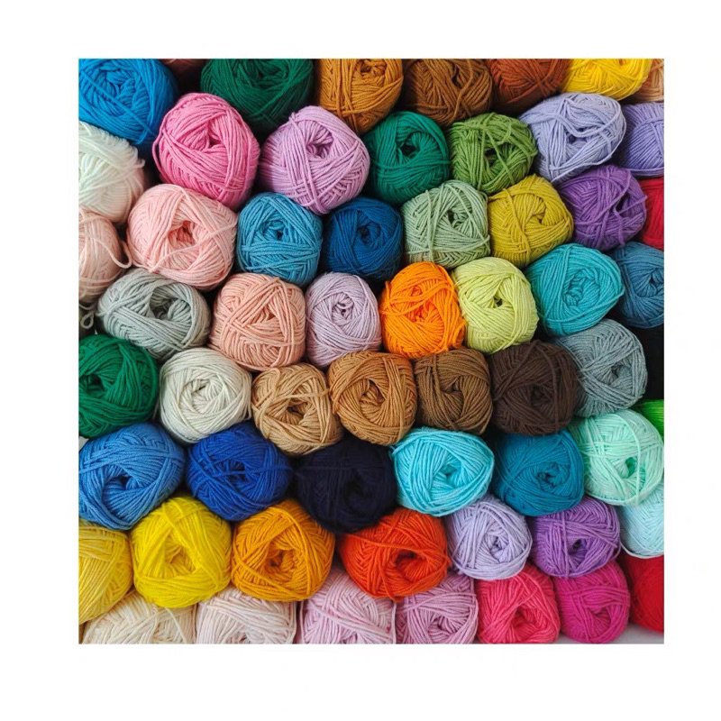 Len Baby Yarn trơn 40g BẢNG 1