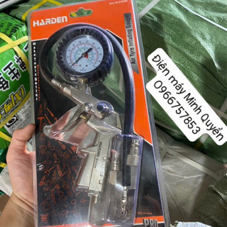Bơm lốp đồng hồ harden chính hãng