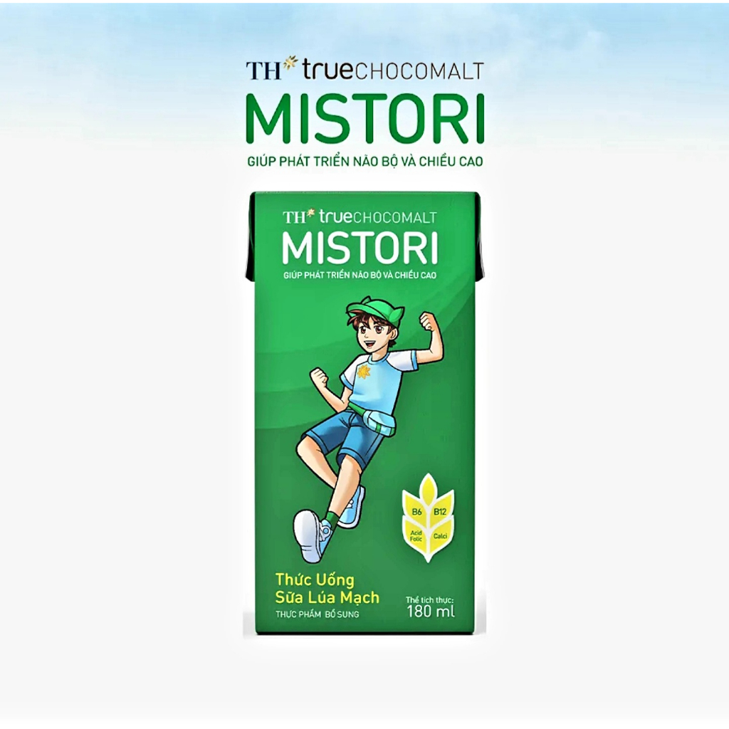 Thùng 48 Hộp Sữa Ca Cao Lúa Mạch TH True CHOCOMALT MISTORI 110ml/Hộp.