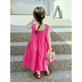 Đầm sát nách chất kate cho bé 11-37kg