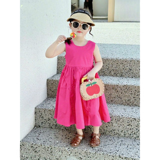 Đầm sát nách chất kate cho bé 11-37kg