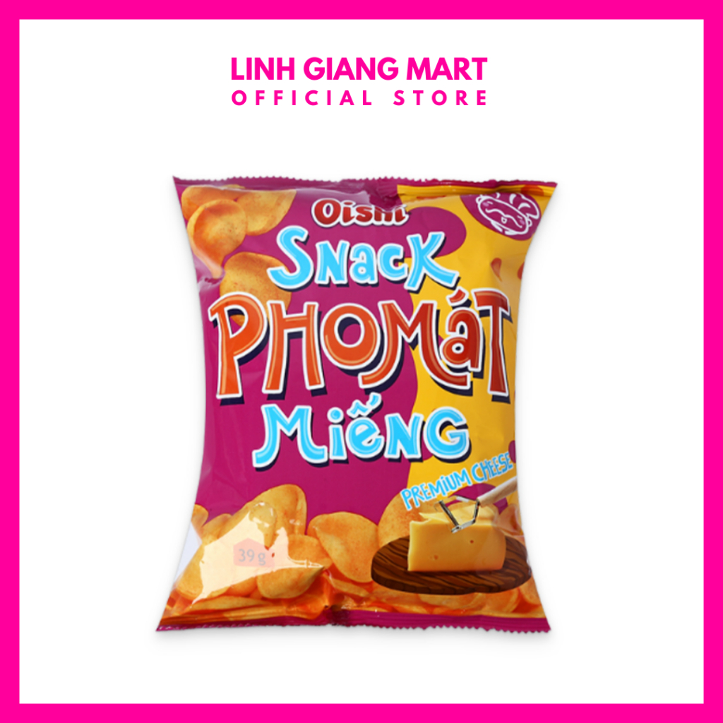 Oishi - Snack Bim Bim Vị Phô Mai - Gói 32g