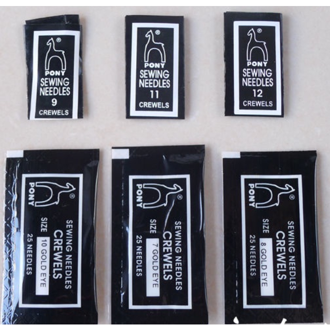 Kim Thêu Tay và Xâu cườm  PONY Ấn Độ