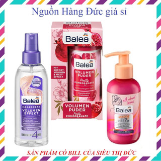 Bột phồng tóc,kem phồng tóc,Gel xịt làm phồng chân tóc Balea hàng Đức đủ bill