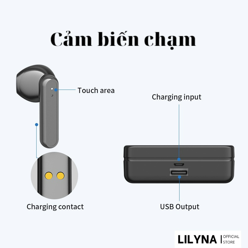 Tai Nghe Bluetooth S20 Pro Quốc Tế New 2023 V5.4, Tai Nghe Không Dây Gaming Pin 12h - Chống Nước IP59 - BH 12Tháng