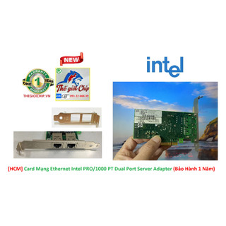 [HCM] Card Mạng Ethernet Intel PRO/1000 PT Dual Port Server Adapter (Bảo Hành 1 Năm)