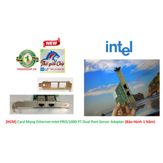 [HCM] Card Mạng Ethernet Intel PRO/1000 PT Dual Port Server Adapter (Bảo Hành 1 Năm)