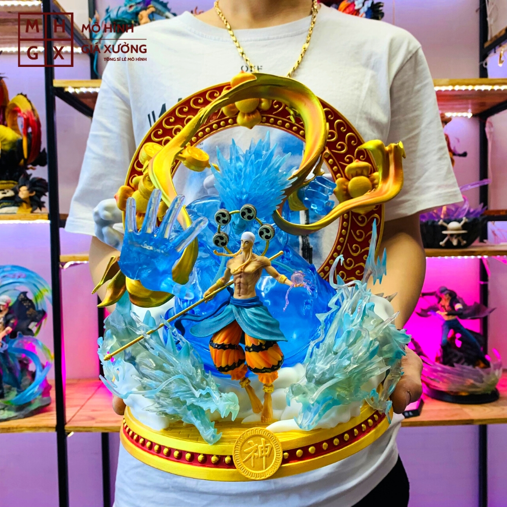 Mô Hình One Piece Enel Chúa Trời siêu phẩm 30cm nặng 3kg - Figure OnePiece - Có Hộp Màu - Mô Hình Giá Xưởng