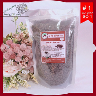 [100% Hạt chín] Cà Phê Hạt Robusta Nguyên Chất Rang Mộc 100%.
