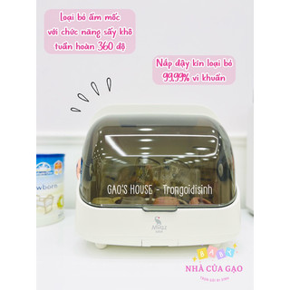 Máy úp bình sữa tiệt trùng sấy khô UVC Moaz Bebe Mb 044