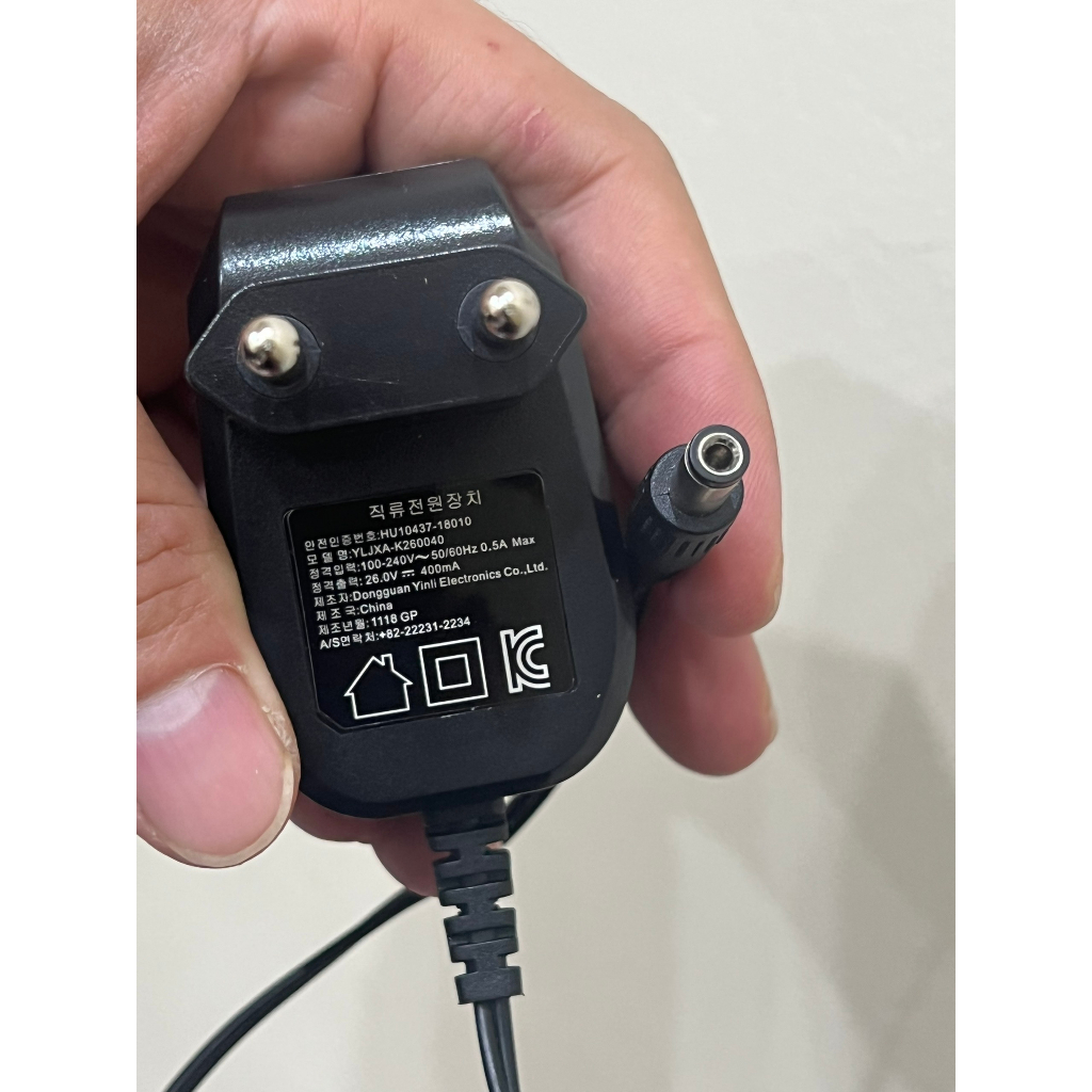 Dây sạc cho máy hút bụi Vax VX60 VX66