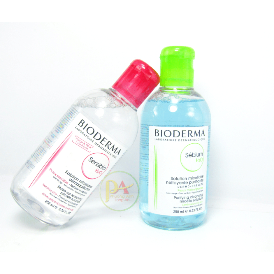 Nước Tẩy Trang Biodermal Chính Hãng Cho Da Dầu Mụn Và Da Nhạy Cảm 500ml, Bio 100ml