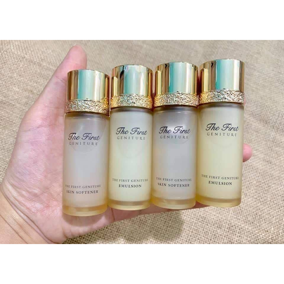 Cặp Nước Hoa Hồng Và Sữa Dưỡng Tái Sinh Ohui The First mini