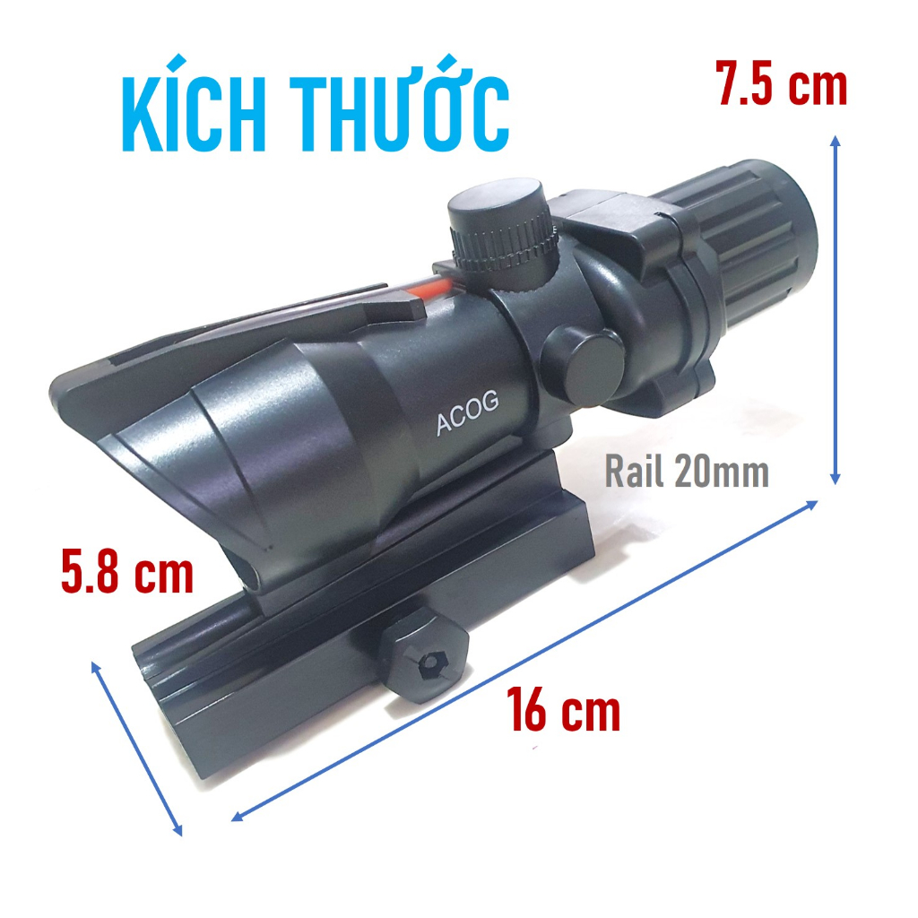 Phụ Kiện Nhìn Xa ON4 Có Rãnhh 20mm - Đồ Chơi Zin Zin