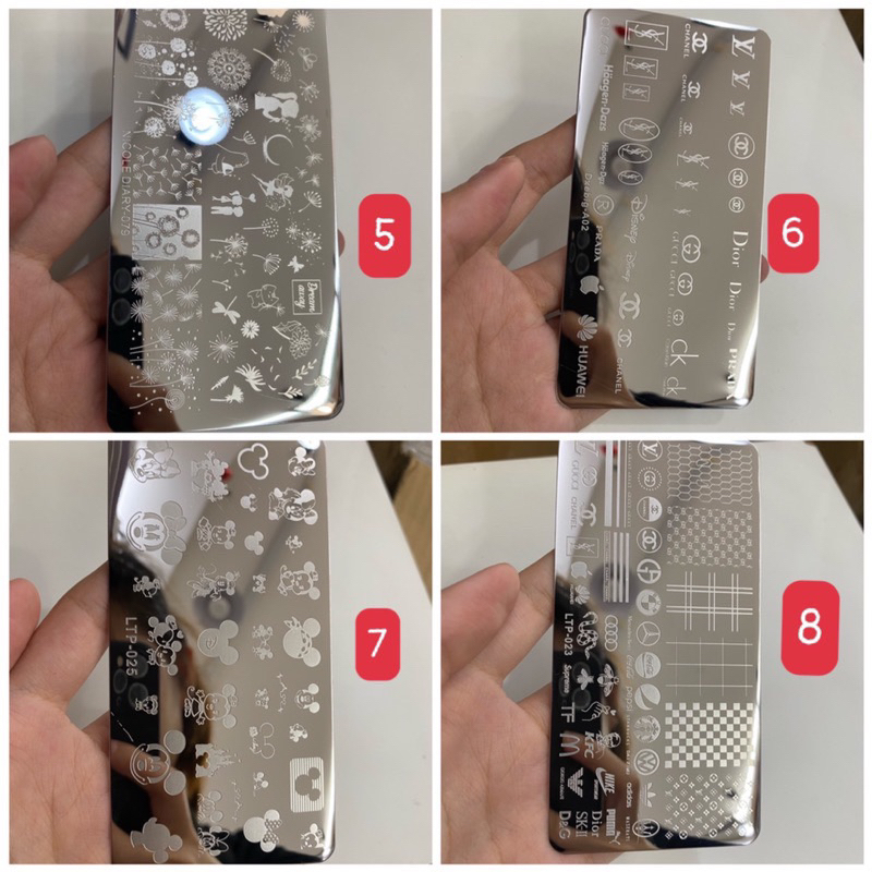 Bảng in sắt nail đa dạng mẫu - làm dễ dàng ko cần vẽ