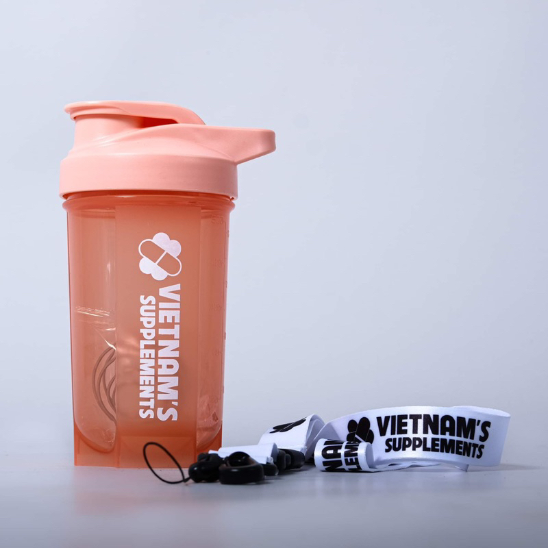 Bình SHAKER Gym, bình nước thể thao, chạy bộ, đạp xe nhựa cao cấp an toàn