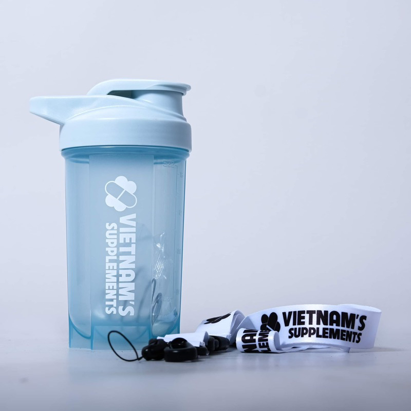 Bình SHAKER Gym, bình nước thể thao, chạy bộ, đạp xe nhựa cao cấp an toàn