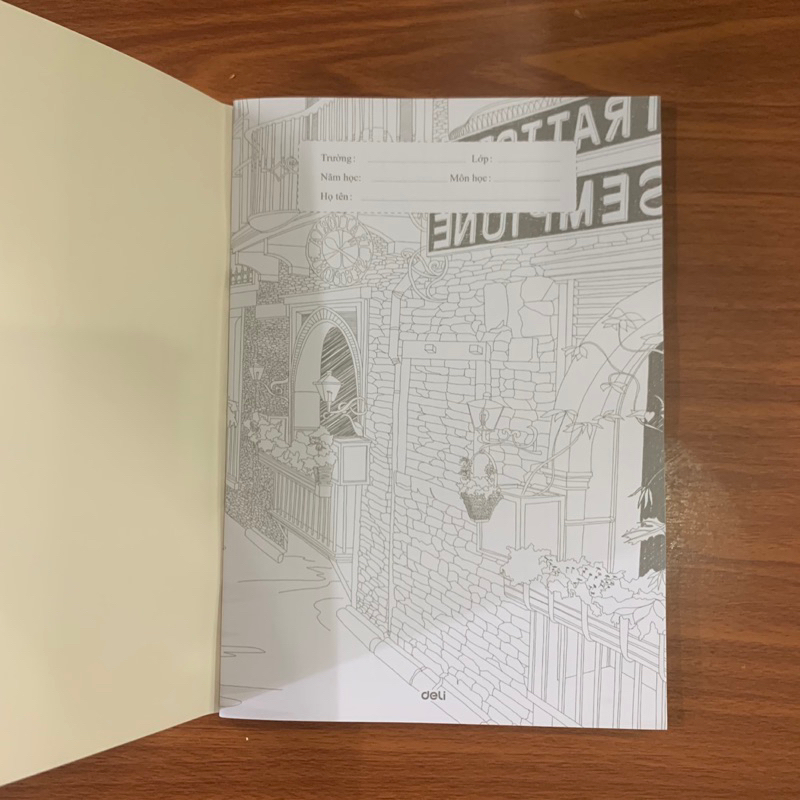 Tập sinh viên Deli Holiday 120 trang dày đẹp