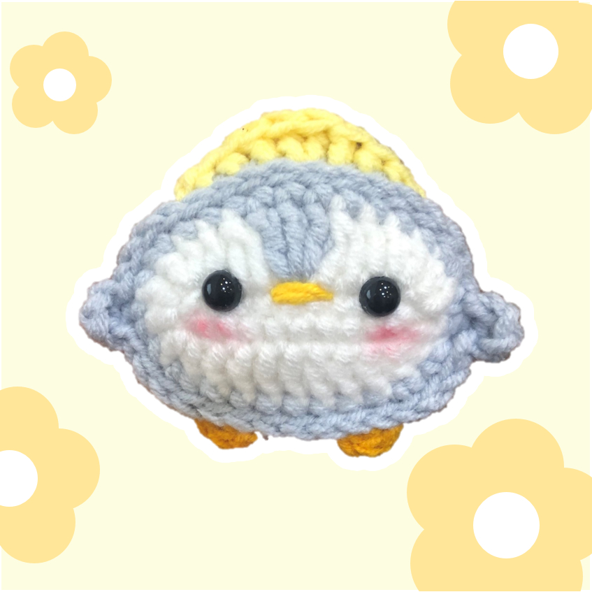 Kẹp tóc cánh cụt nhiều màu đáng yêu dành cho bé gái