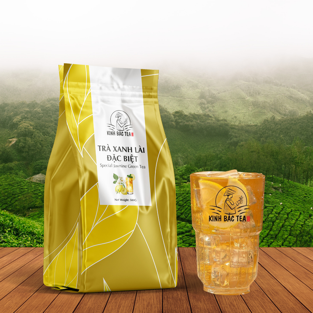 Trà Xanh Lài Kinh Bắc Đặc Biệt Bịch 500g