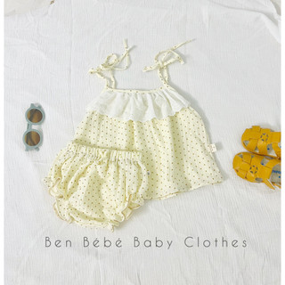 Bộ muslin dễ thương cho bé[ hàng thiết kế]