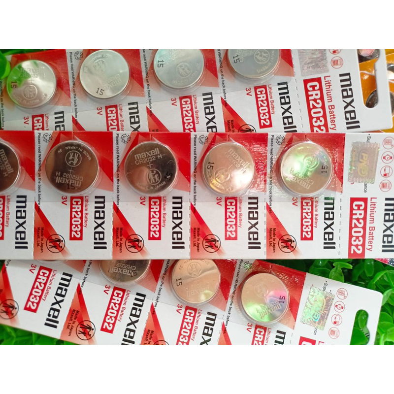 Pin CR2025/CR2016/CR2032 Lithium 3V Maxell vỉ 5 viên cao cấp Made In Japan - Hàng chính hãng