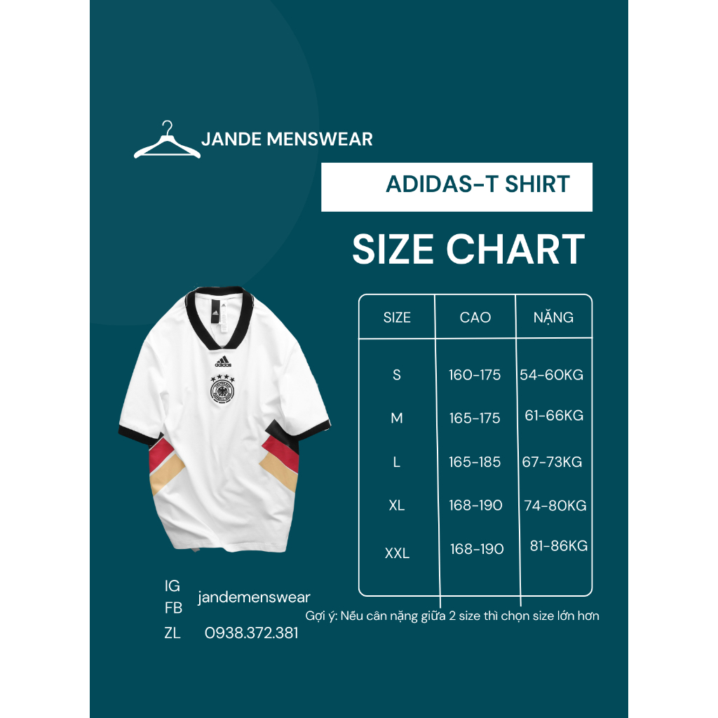 Áo thun ngắn tay A-di-das Logo thêu sắc nét biểu tượng Chim đại bàng vải cotton thầm hút tốt