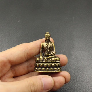 Tượng Phật chất liệu Đồng Vàng