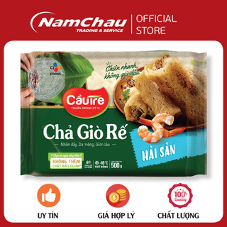 Chả giò rế Cầu Tre Nhân hải sản gói 500gr