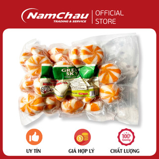Surimi viên thả lẩu trứng cá Green Sky 450gr/Viên bánh bao Nhân Trứng Cá [HN giao hỏa tốc]