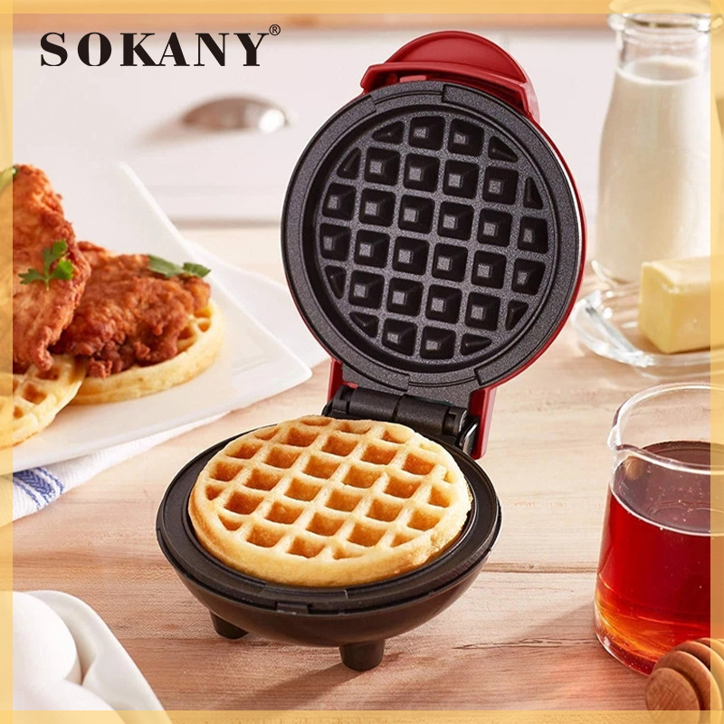 Máy làm bánh Waffle Dash Mini, bánh kẹp, bánh mì, bánh nướng sokany 517