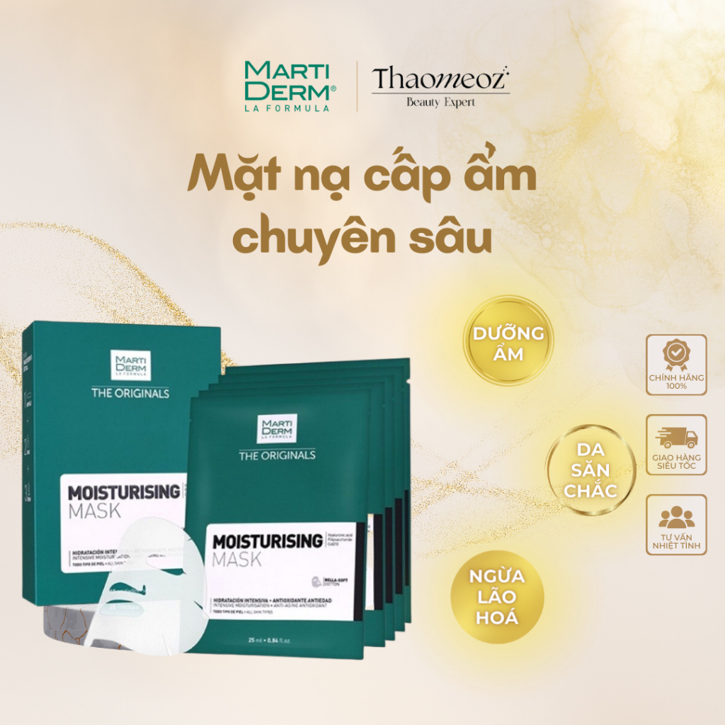 Mặt Nạ MartiDerm Siêu Cấp Ẩm The Originals Moisturising Mask