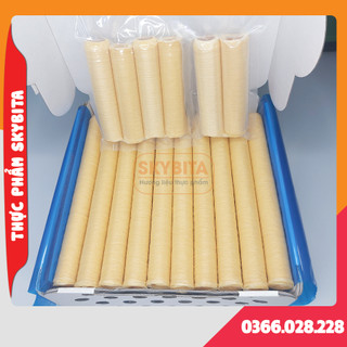 Vỏ xúc xích collagen, vỏ colagen làm trứng nướng vỏ collagen làm lạp xưởng  đường kính ống 21/23/24/25/26/28mm