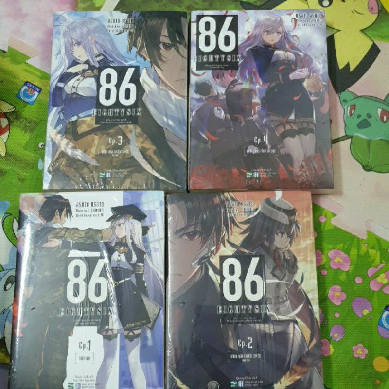 86 EIGHTYSIX lẻ Full seal mới 10000%