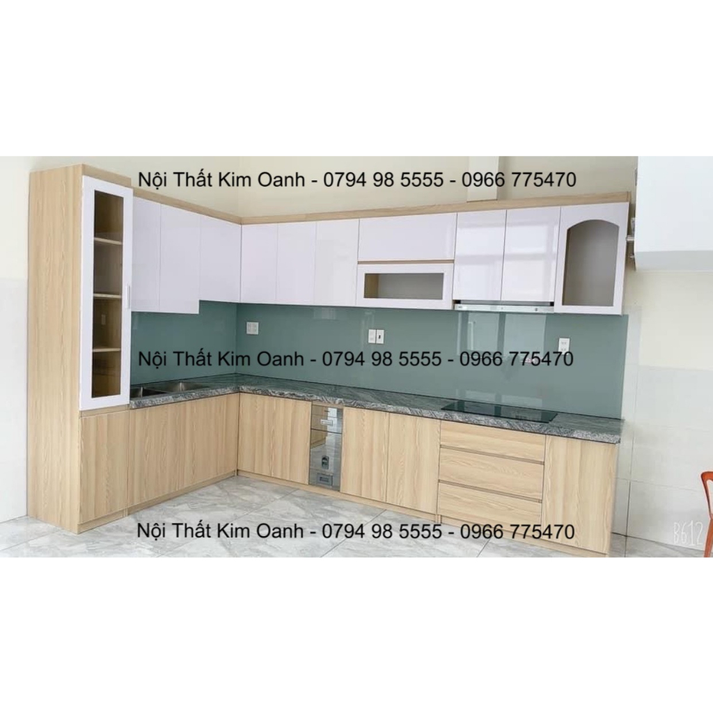 TỦ BẾP NHỰA ĐÀI LOAN NHỰA VINCO SIÊU CỨNG CHỐNG CHÁY