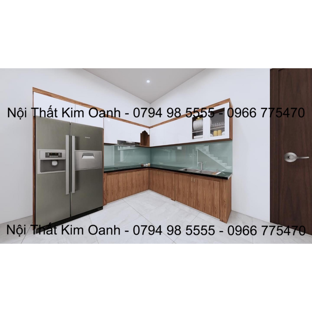 TỦ BẾP NHỰA ĐÀI LOAN NHỰA VINCO SIÊU CỨNG CHỐNG CHÁY