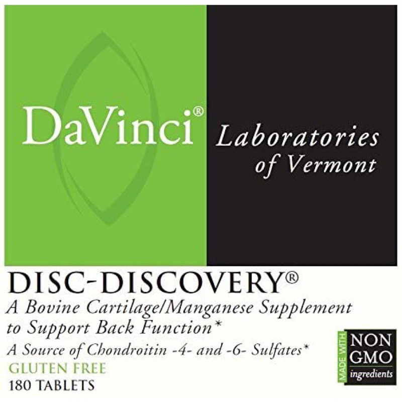 Viên Uống Davinci Disc Discovery Hỗ Trợ Thoái Hóa Cột Sống Và Thoát Vị Đĩa Đệm