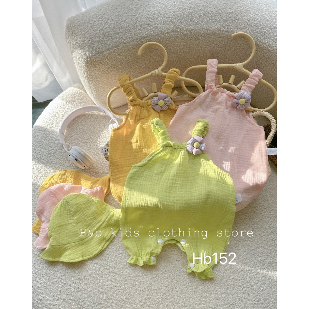 SALE BỘ BODY CHO BÉ KÈM MŨ CAO CẤP SIZE 0-12KG