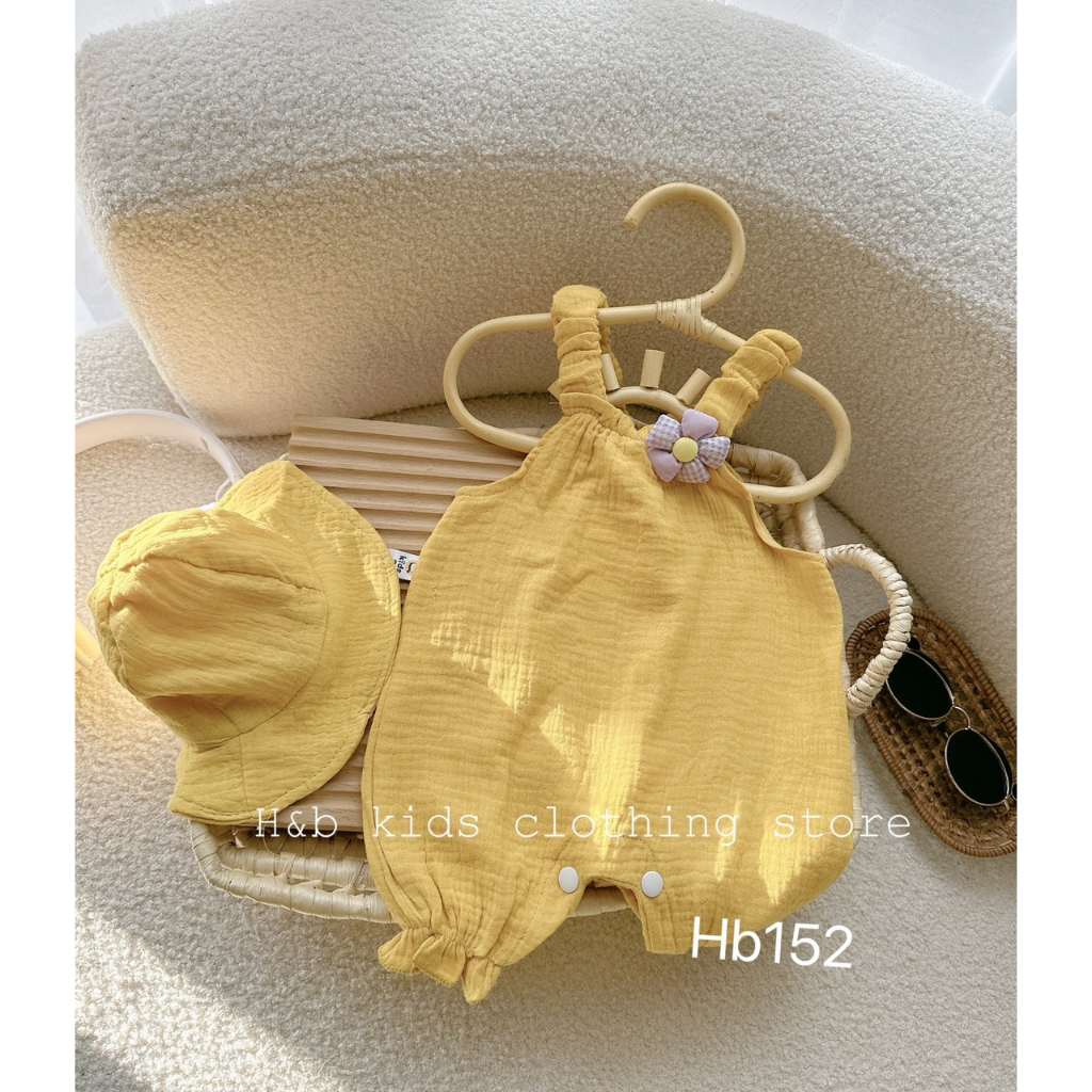 SALE BỘ BODY CHO BÉ KÈM MŨ CAO CẤP SIZE 0-12KG