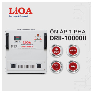 Ổn áp lioa 10kva drii 1 pha - lioa 10ka 10000w 10000va 10kg