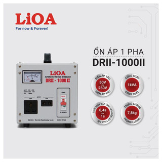 Ổn áp lioa 1kva 1 pha drii-1000ii - lioa 1000va 1000w 1kw