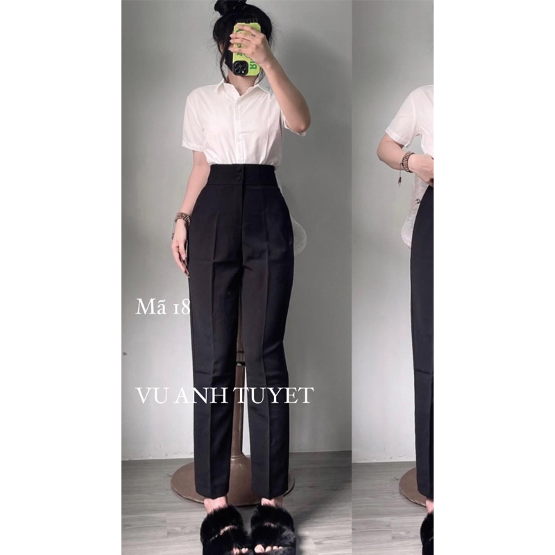 9 mã quần Tây Dài 94cm Lưng Cao