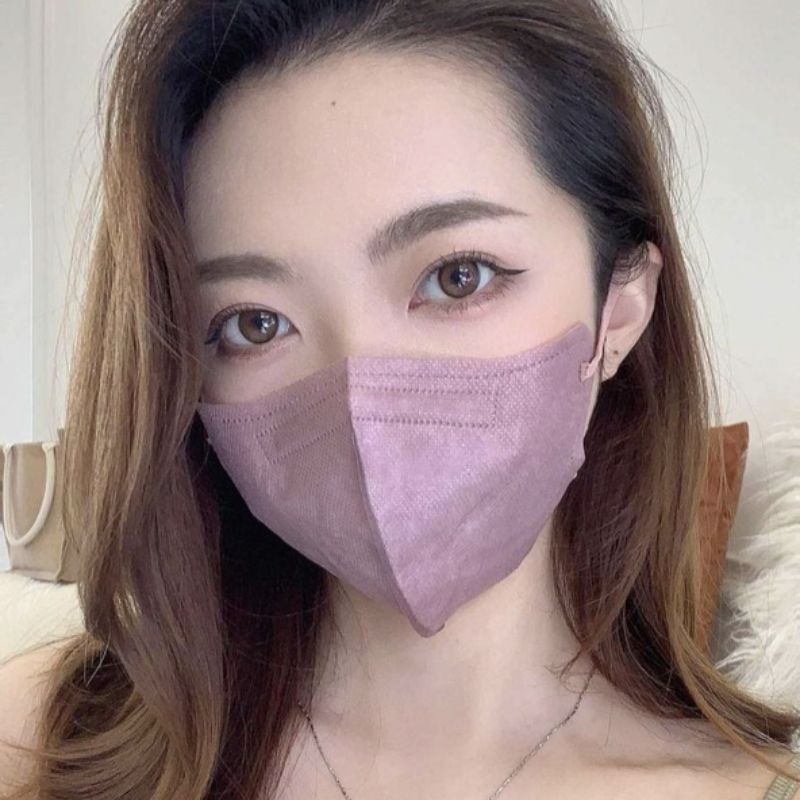 Túi 10 Cái Khẩu Trang KN95 Nội Địa Trung, Quai Cùng Màu