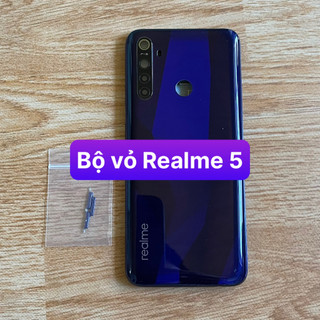 bộ xương vỏ Realme 5 / Realme 5s (zin) kèm khay sim và kính camera