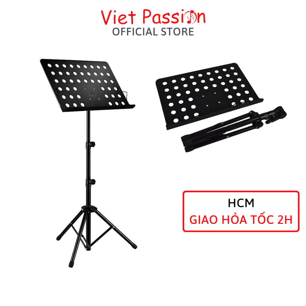 Giá để sách nhạc, bản nhạc tặng kèm bao đựng Viet Passion HCM