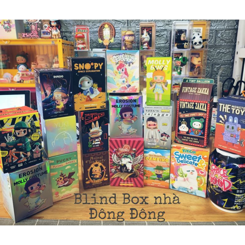 Blind Box PopMart Ngẫu Nhiên VIP 🌼Blind Box Nhà Đông Đông🌼