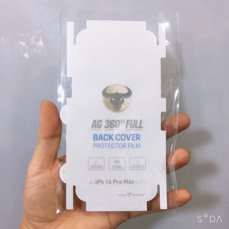 Dán PPF MẶT TRƯỚC / SAU TRONG IPHONE 6G 6PLUS 7G 7PLUS X XR XMAX 11PRO 11/6.1 11PROMAX 12/6.1 12PRO 12PROMAX