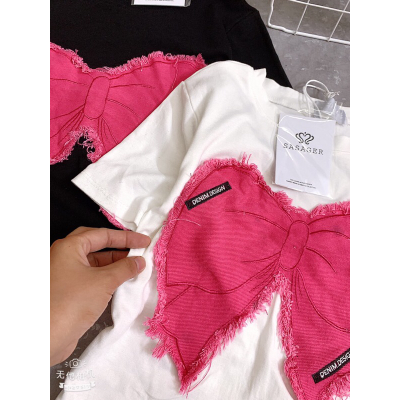 Áo Phông Nơ Bản To