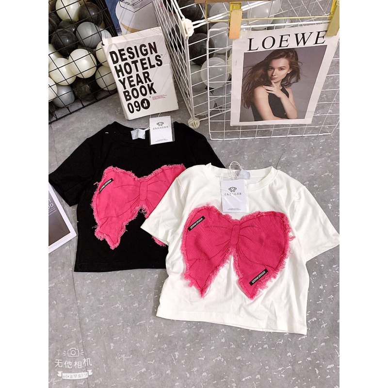 Áo Phông Nơ Bản To