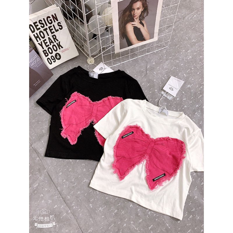 Áo Phông Nơ Bản To